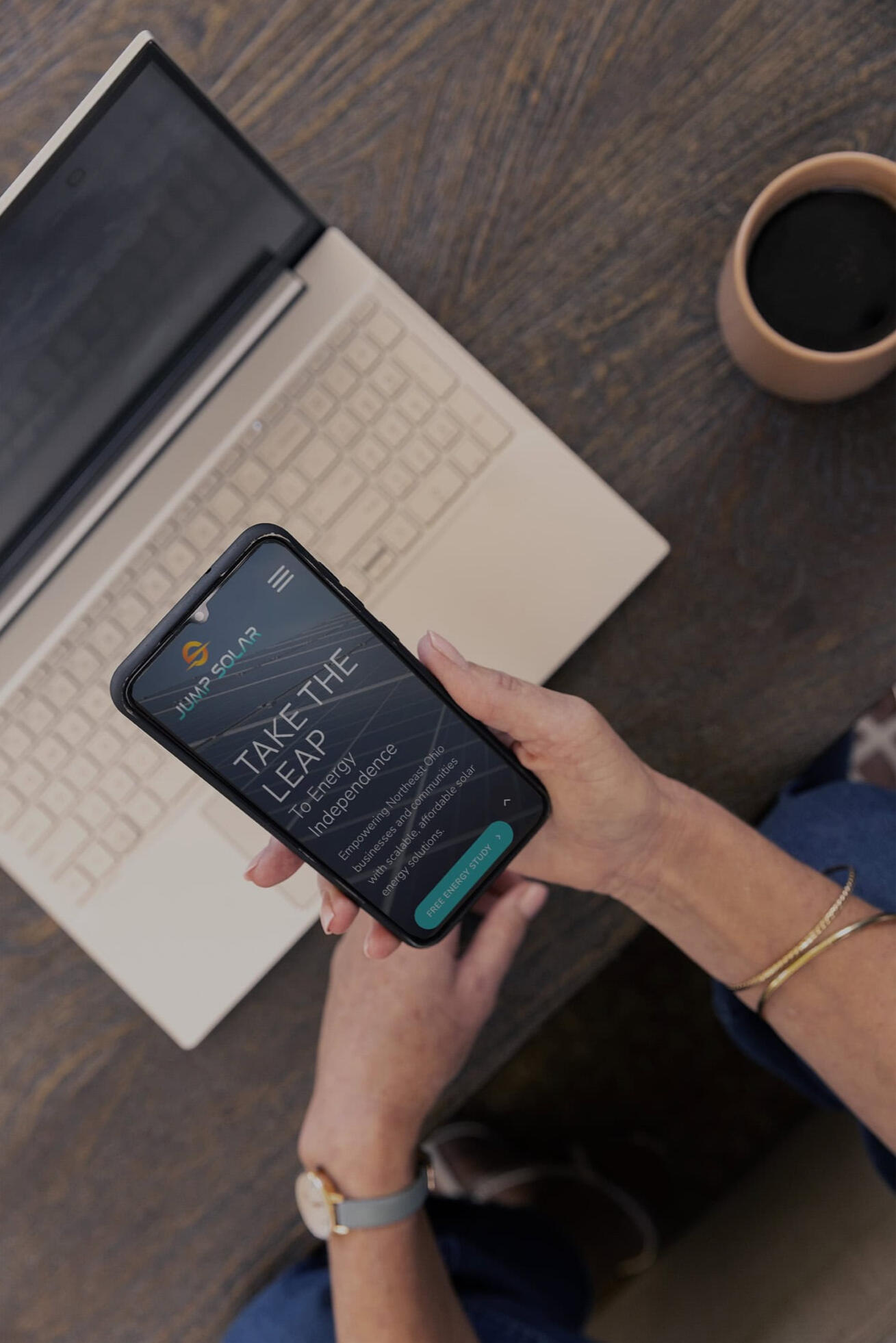 Mobile-friendly website design Creative branding and website design studio helping service businesses attract high-value clients